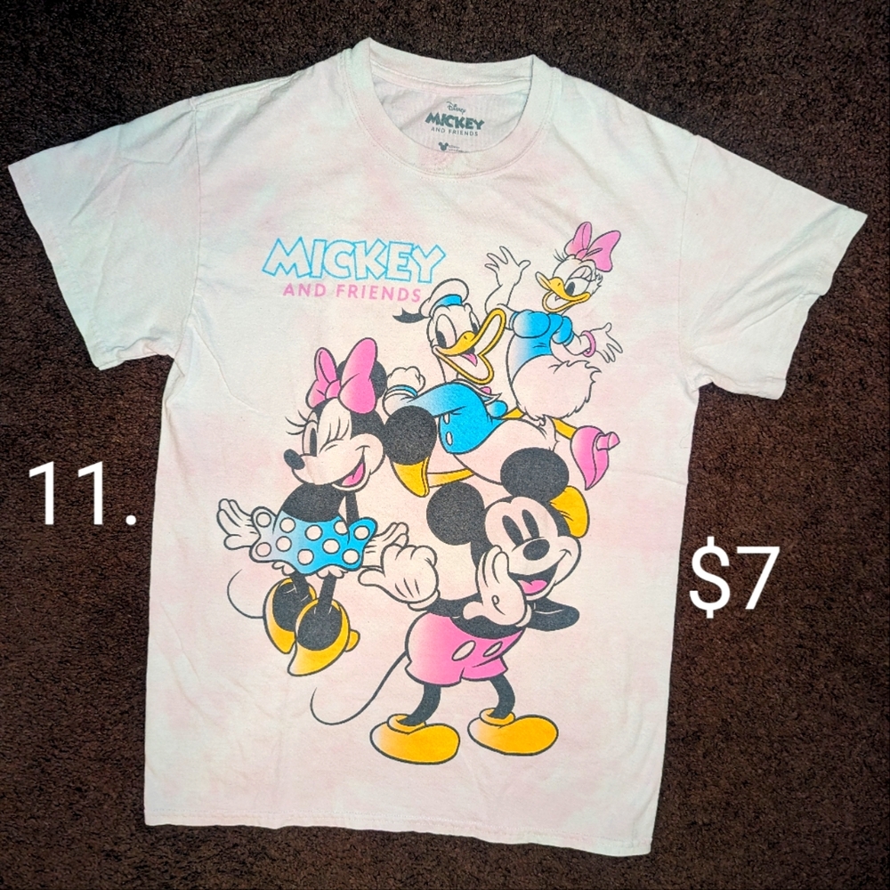 Disney, size XS, Mickey and Friends T-shirt